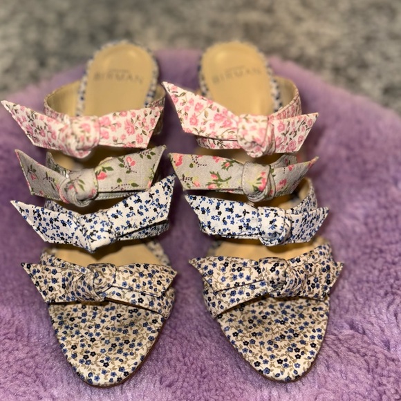 Alexandre Birman Julyta floral canvas sandals size 37 (US 7) - Picture 9 of 10